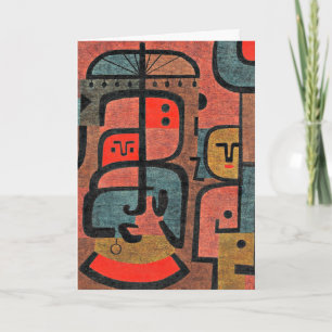 Paul Klee Kunstwerk, Exotics Karte