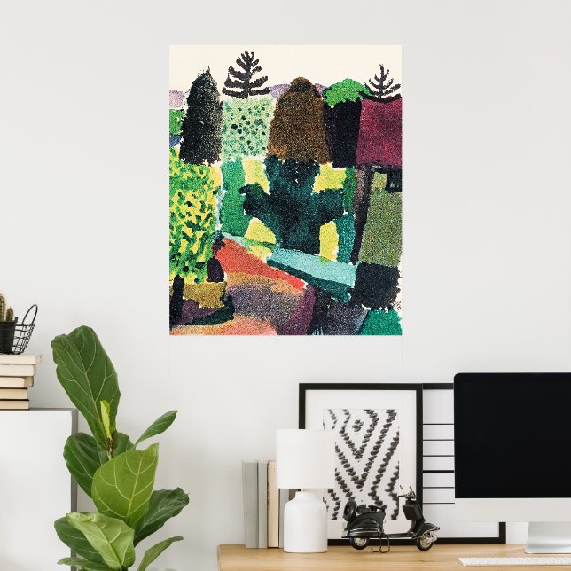 Paul Klee Kunstwerk, Park Poster (Heimbüro)