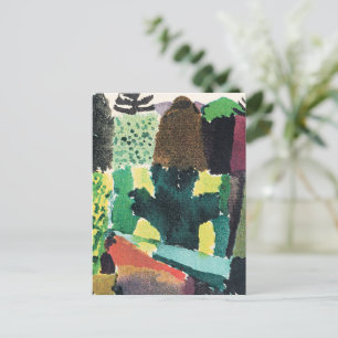 Paul Klee Kunstwerk, Park, Postkarte