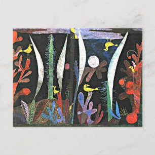 Paul Klee: Landschaft mit Gelben Vögeln Postkarte