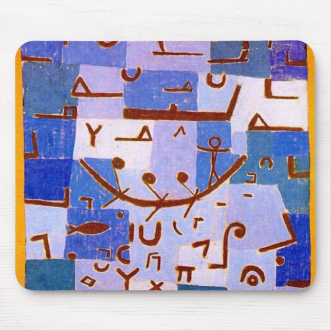 Paul Klee - Legende des Nils Mousepad (Vorne)