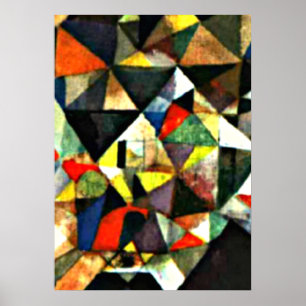 Paul Klee Malerei mit dem Ei Poster