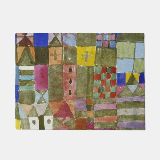 Paul Klee - Marjamshausen Fußmatte (Vorderseite)