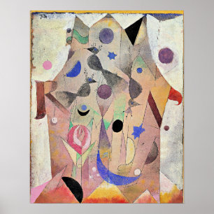 Paul Klee - Persische Nachtigallen, Poster