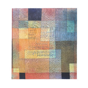 Paul Klee, Polyphone Architektur, Notizblock