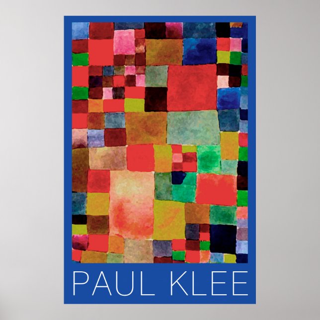 Paul Klee Poster (Vorne)