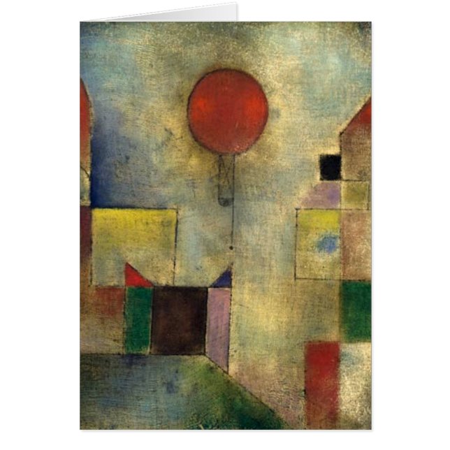 Paul Klee Red Balloon (Vorne)