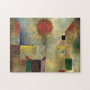 Paul Klee Red Balloon Abstrakt Art Painting Puzzle