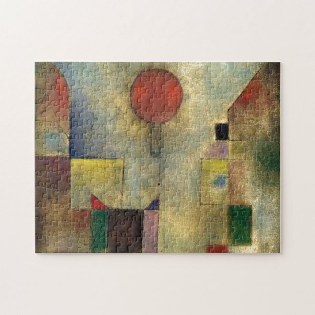 Paul Klee Red Balloon Abstrakt Art Painting Puzzle (Horizontal)
