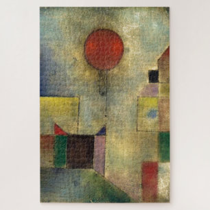 Paul Klee Red Balloon Abstrakt Art Painting Puzzle