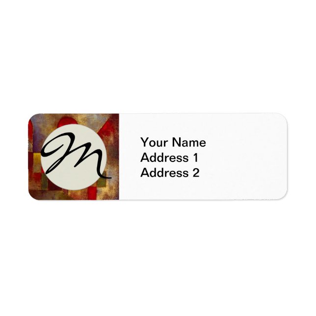 Paul Klee Red Balloon Abstrakte farbenfrohe Kunst (Vorne)