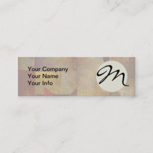 Paul Klee Red Balloon Abstrakte farbenfrohe Kunst Mini Visitenkarte