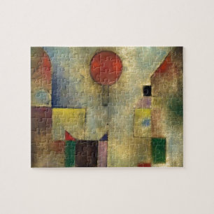 Paul Klee Red Balloon Abstraktes Kunstmalerei Puzzle