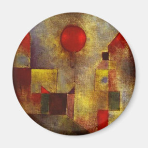 Paul Klee Red Balloon Magnet