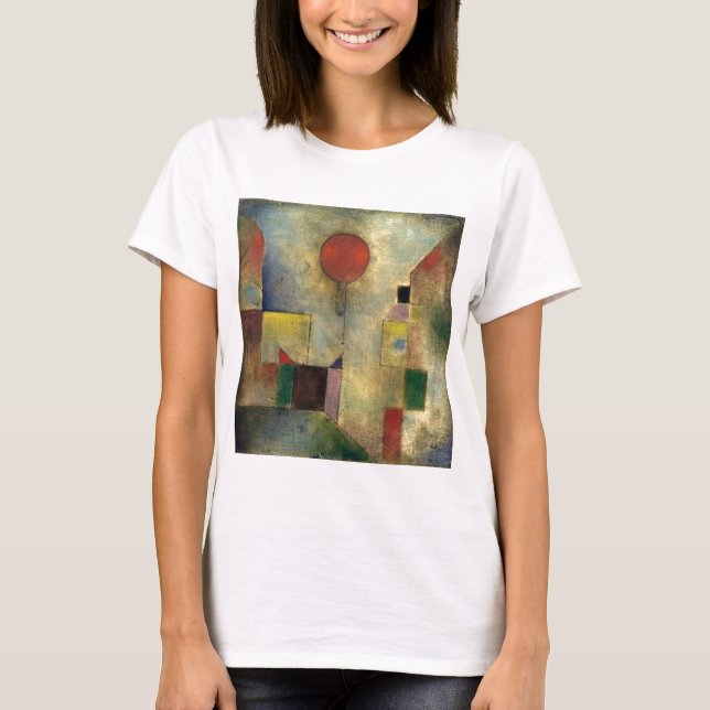 Paul Klee Red Balloon T-Shirt (Vorderseite)