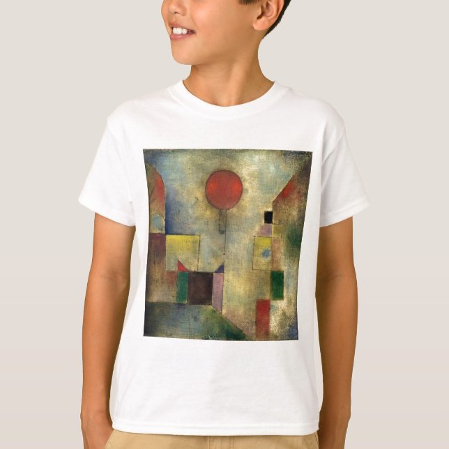 Paul Klee Red Balloon T-Shirt (Vorderseite)