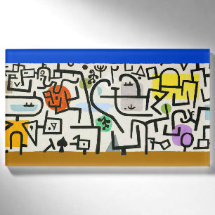Paul Klee Reicher Hafen Abstracter Expressionismus Namenschild