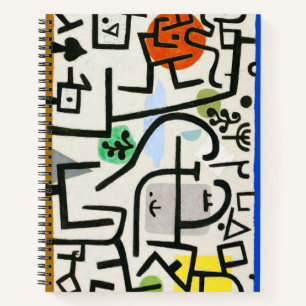 Paul Klee Reicher Hafen Abstracter Expressionismus Notizbuch
