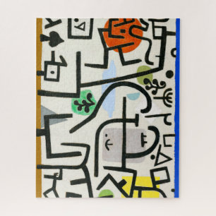 Paul Klee Reicher Hafen Abstracter Expressionismus Puzzle