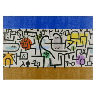 Paul Klee Reicher Hafen Abstracter Expressionismus Schneidebrett