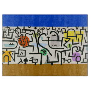 Paul Klee Reicher Hafen Abstracter Expressionismus Schneidebrett