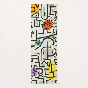 Paul Klee Reicher Hafen Abstracter Expressionismus Yogamatte