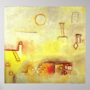 Paul Klee-Rekonstruktion Poster
