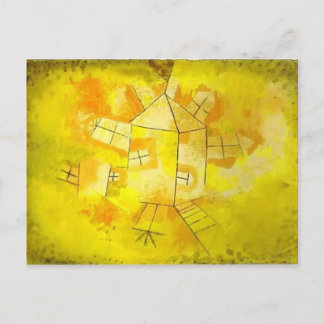 Paul Klee: Revolvierungshaus Postkarte