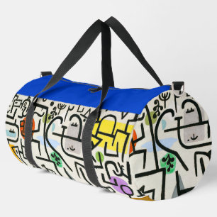 Paul Klee Rich Harbour Abstrakter Expressionismus Duffle Bag