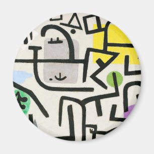 Paul Klee Rich Harbour Abstrakter Expressionismus Magnet