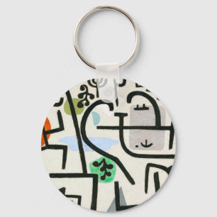 Paul Klee Rich Harbour Abstrakter Expressionismus Schlüsselanhänger