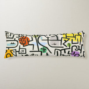 Paul Klee Rich Harbour Abstrakter Expressionismus Seitenschläferkissen