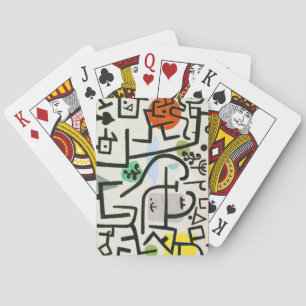 Paul Klee Rich Harbour Abstrakter Expressionismus Spielkarten