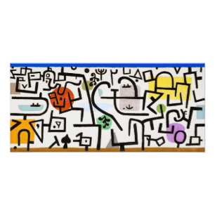 Paul Klee Rich Port Abstract Expressionistische Ku Fotodruck