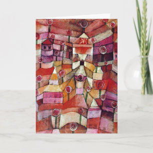 Paul Klee - Rosengarten Karte
