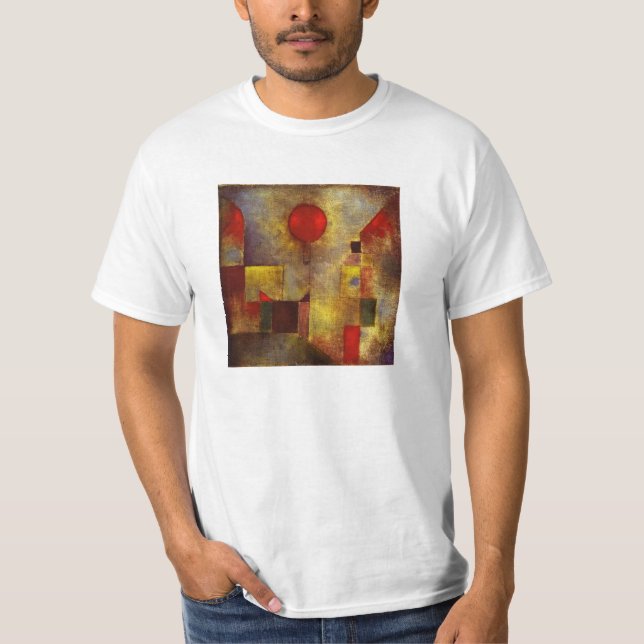 Paul Klee-Rot-Ballon T-Shirt (Vorderseite)