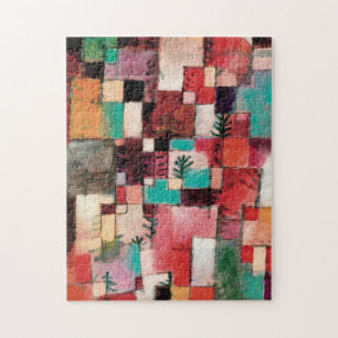 Paul Klee, Rot Grüne und Violett-Gelbe Rhythmen - Puzzle