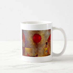Paul Klee Rote Ballon Abstrakte Bunte Kunst  Tasse