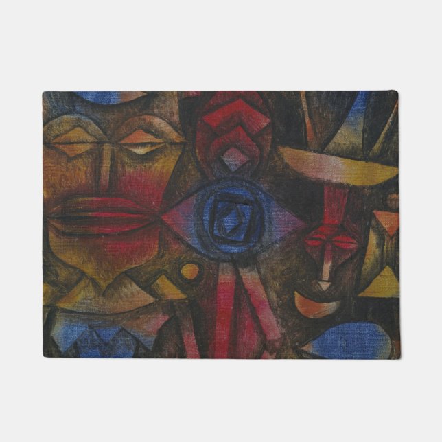 Paul Klee Sammlung von Figurinen Fußmatte (Vorderseite)