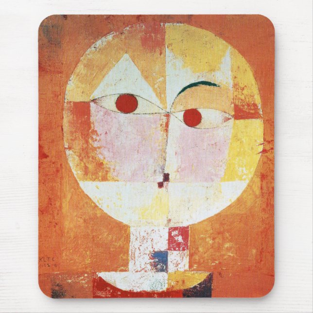 Paul Klee, "Senecio" Mousepad (Vorne)