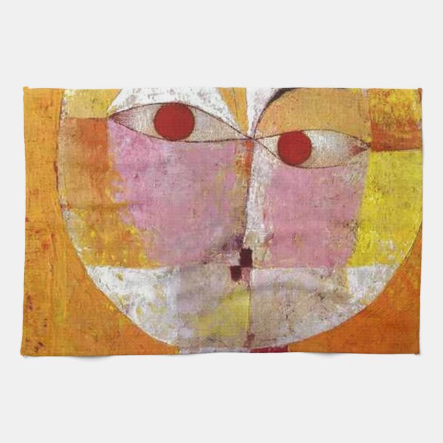 Paul Klee Senecio Painting Geschirrtuch (Horizontal)