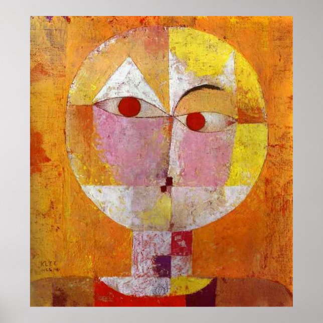 Paul Klee Senecio Poster (Vorne)