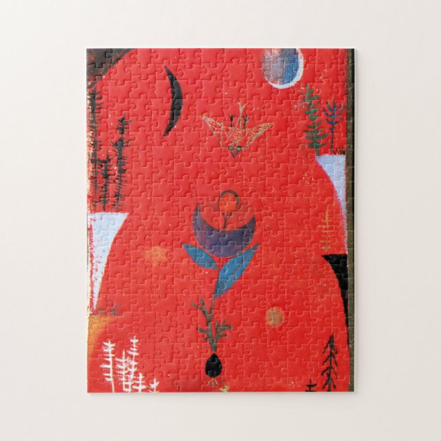 Paul Klee - Sommerhäuser Puzzle (Vertikal)