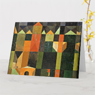 Paul Klee - Stadt der Türme Karte