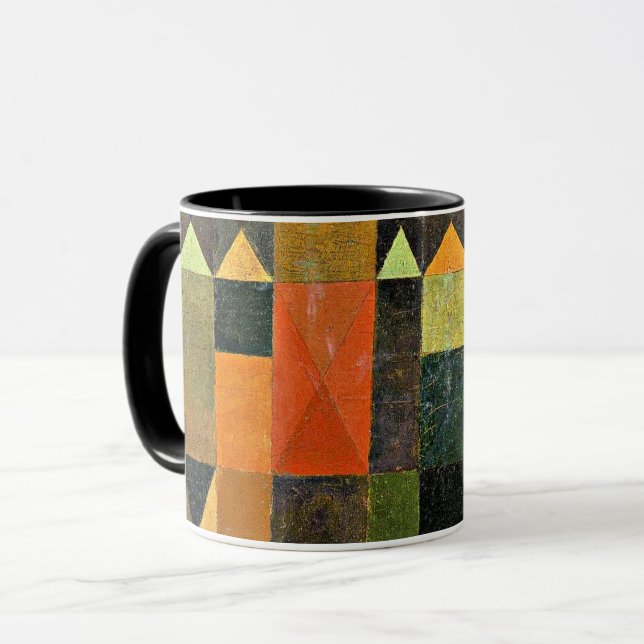 Paul Klee - Stadt der Türme Tasse (Vorderseite Links)