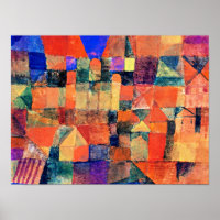 Paul Klee - Stadt mit den drei Domes