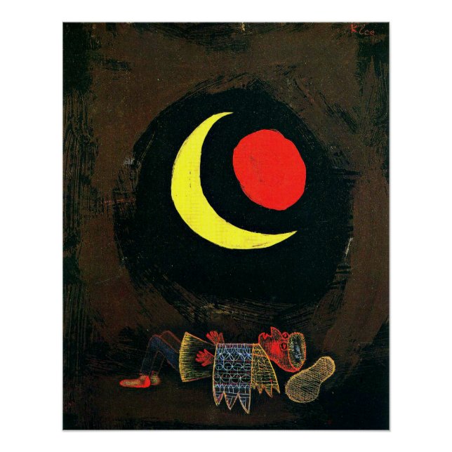 Paul Klee - Strong Dream Poster (Vorderseite)