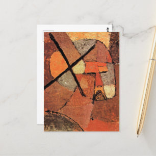 Paul Klee - Struck von der Liste Postkarte