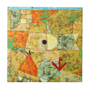 Paul Klee - Südliche Gärten, Fliese