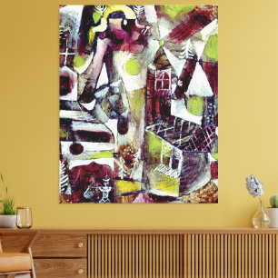 Paul Klee - Sumpflegende Leinwanddruck